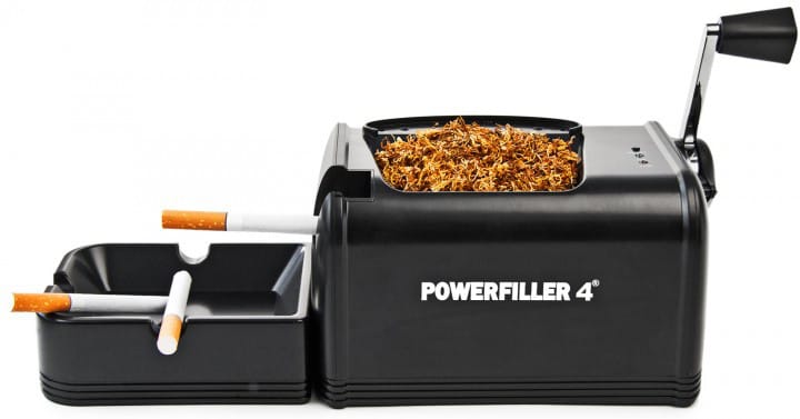 Powerfiller 4 - ohne Trichter - elektrische Stopfmaschine - Farbe: schwarz
