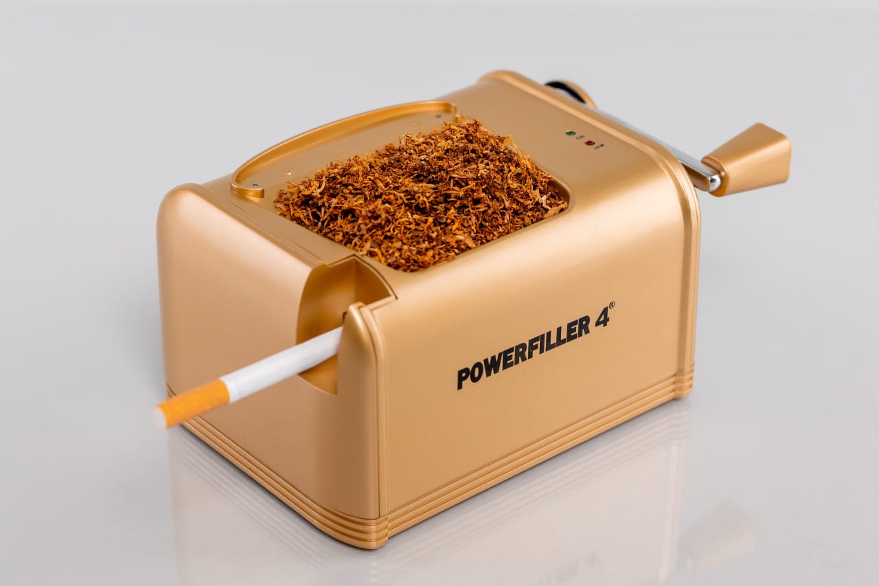 Powerfiller 4 - elektrische Zigarettenstopfmaschine gold